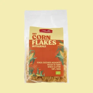 Corn Flakes Integrali Bio Stella 300g – Senza Zuccheri Aggiunti, 100% Mais, Senza Glutine