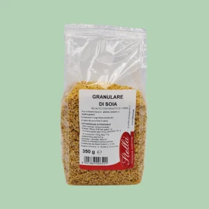 Confezione da 350g di granulare di soia Stella, ad alto contenuto di fibre e proteine